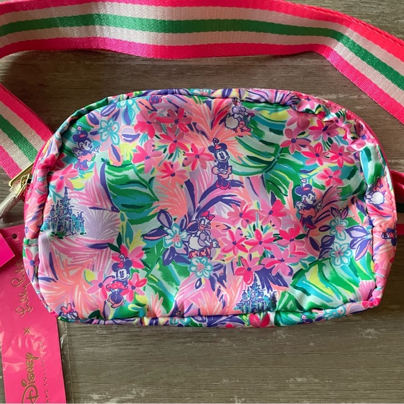 NWT Lilly Pulitzer Disney Jeanie Belt Bag Disney Dreamin’ Fanny Pack Crossbody - Picture 3 of 11